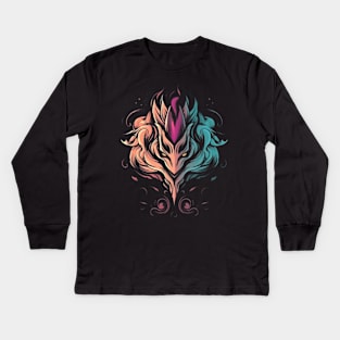 Mystical Basilisk Logo Kids Long Sleeve T-Shirt